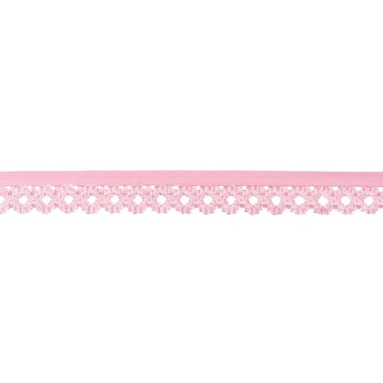 Elastic ribbon, pink, 20mm